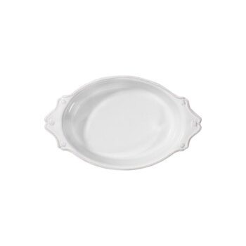 Berry & Thread 13″ Oval Baker – Whitewash