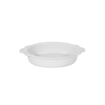 Berry & Thread 13″ Oval Baker – Whitewash