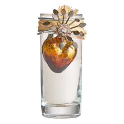 Jan Barboglio Adelita Sacred Heart Candle